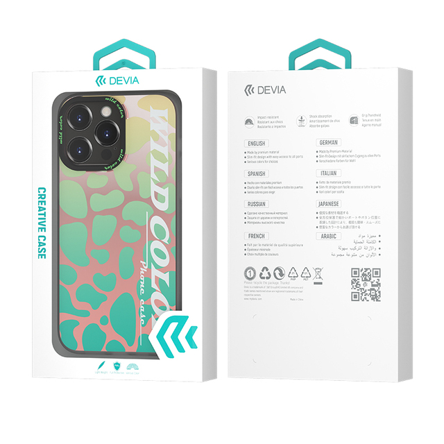 Devia 2022 Luxury Brand Designer DIY Phone Case Waterproof and Shockproof Protection for iPhone 14