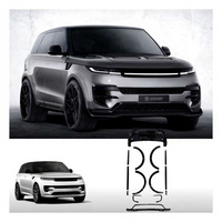 Zhous Design fibre de carbone garde-boue fusées jupe latérale lèvre avant pare-chocs arrière Kit de carrosserie pour nouveau Range Rover Sport L461