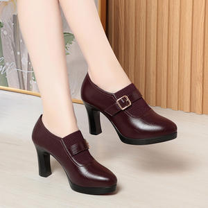 Xuanhui nuovo stile moda scarpe da <span class=keywords><strong>donna</strong></span> traspiranti altezza aumento inverno nero <span class=keywords><strong>stivaletti</strong></span> in <span class=keywords><strong>pelle</strong></span> per le donne - Product Image 6