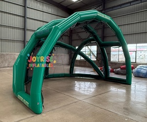 Cage de frappe de baseball gonflable portable de 40 pieds de qualité commerciale avec logo personnalisé, étanche, avec <span class=keywords><strong>pompe</strong></span> <span class=keywords><strong>à</strong></span> <span class=keywords><strong>air</strong></span> - Product Image 5