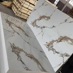 BingJie Grosir Lembaran Marmer Imitasi PVC Laris Manis Produsen Lembaran Plastik Marmer UV Panel Dinding PVC - Product Image 6