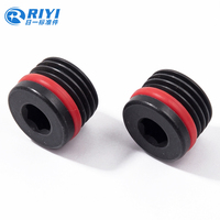 China Fasteners Hex Socket Pipe Plug With O-Ring Hydraulic Oil Plug High Pressure Sealing Plug Non-Standard Fastener OEM