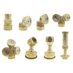 Boquillas Atomizadoras de 0.3 mm de Apertura y 1.0 mm de Puerto, de Cobre, para Supresión de Polvo en Obras de Construcción, Refrigeración e Irrigación - Product Image 1