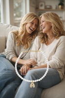 Collier Ras du Cou Personnalisé en Or, Argent et Perles avec Pendentif Lettre Initiale A-Z Pavé Effet Bulle pour Femme
