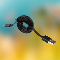 Harga Grosir Pabrik Murah Kabel Charger USB Micro B Pendek 50cm Pengisian Cepat 5V 2A Panjang 0.5M untuk Android