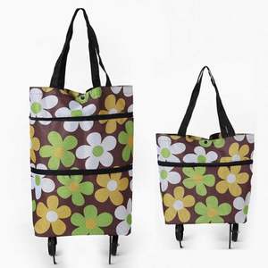 Carrito de Compras Plegable y Lavable, Bolsa de Supermercado con Ruedas, en Promoción - Product Image 6