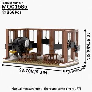 ชุดตัวต่อ MOC1585 Punish Death Creative MOC จำนวน 366 ชิ้น ของสะสมจากภาพยนตร์ ชุดตัวต่อ DIY สำหรับเด็กอายุ 14 ปีขึ้นไป ผลิตจากพลาสติก ABS - Product Image 3