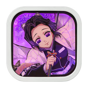 Caja de Luz de Anime con Colores RGB Figura de Demon Slayer Shinobu Kochou Tanjirou Gojo Lámpara de <span class=keywords><strong>Noche</strong></span> LED de Mesa Regalo de Anime - Product Image 1