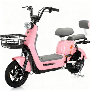 มอเตอร์ไซค์สกู๊ตเตอร์ 48V 350W ล้อสุญญากาศ 14 นิ้ว 2 ที่นั่ง สำหรับผู้ใหญ่ รุ่น NS065 มอเตอร์ 48V 350W ให้พลังขับขี่อย่างราบรื่น - Product Image 3