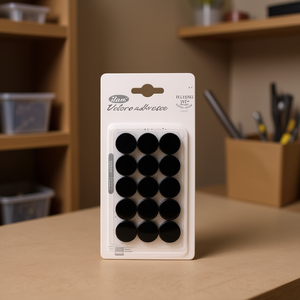 Punti Adesivi in Velcro Ilan 20mm Rotondi 15 Pezzi Chiusure a Strappo Autoadesive - Product Image 2