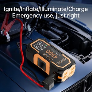 LANGWEI Nuevo Lanzamiento Herramientas para Coche Inflador <span class=keywords><strong>de</strong></span> Neumáticos Portátil y Batería Externa <span class=keywords><strong>de</strong></span> Emergencia Arrancador <span class=keywords><strong>de</strong></span> Batería con Corriente Máxima <span class=keywords><strong>de</strong></span> 2000A y <span class=keywords><strong>Compresor</strong></span> <span class=keywords><strong>de</strong></span> Aire - Product Image 4