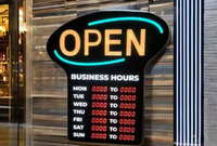 Usine fabrication personnalisable LED boîte à lumière signe mignon acrylique formant pour intérieur/extérieur 10mm affiche numérique centres commerciaux