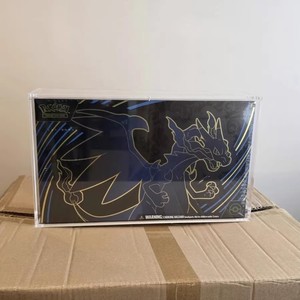 Boîte de collection magnétique en acrylique résistante aux UV pour cartes Pokémon TCG Mega Phantom <span class=keywords><strong>Charizard</strong></span> X <span class=keywords><strong>Ex</strong></span> Ultra-Premium Collection UPC - Product Image 3