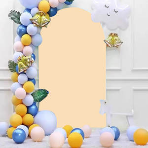 Sfondo semi-arco copertura all'aperto matrimoni feste di compleanno decorativi divisorio decorazioni di nozze - Product Image 3