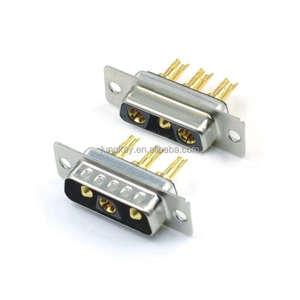 Connecteur mâle D-SUB 3V3 haute puissance, type à souder 3V3 à courant élevé pour connecteurs de câbles - Product Image 3