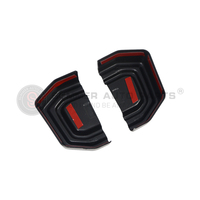Summer Auto Part New Design Matte Black Trailer Hook Cover Trim 2Pcs For Jetour Traveller T2 2023 2024
