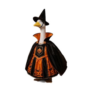 <span class=keywords><strong>Disfraz</strong></span> <span class=keywords><strong>de</strong></span> Ganso <span class=keywords><strong>de</strong></span> Halloween <span class=keywords><strong>para</strong></span> Ganso <span class=keywords><strong>de</strong></span> Jardín <span class=keywords><strong>de</strong></span> 23 Pulgadas, Trajes <span class=keywords><strong>de</strong></span> Mago y <span class=keywords><strong>Bruja</strong></span> con Sombrero y Capa, Decoración <span class=keywords><strong>de</strong></span> Jardín <span class=keywords><strong>de</strong></span> Calabaza Fantasma - Product Image 1