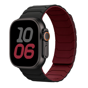 Adecuado para correas de reloj Samsung 5/6/7, <span class=keywords><strong>Huawei</strong></span> <span class=keywords><strong>GT</strong></span> <span class=keywords><strong>3</strong></span>/4/5/6 y correas de muñeca de fijación magnética de silicona Huami Armor Warrior - Product Image 5
