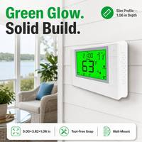 Termostato de Habitación Programable al por Mayor, 24 V CA o 2 Pilas AA 1 ° F Precision SWING 0.2~2.0 ° F para América del Norte Residencial