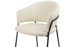 Venta al por mayor de muebles ligeros de lujo para el hogar único copetudo respaldo pasamanos brazo sofá silla comedor restaurante té café Silla de ocio - Product Image 6