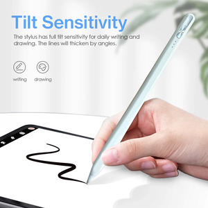 Stylet intelligent avec port de charge caché, logo laser et fixation magnétique <span class=keywords><strong>pour</strong></span> écran, compatible Apple <span class=keywords><strong>iPad</strong></span> 2025 - Product Image 4