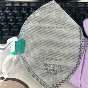 6 lapisan CE EN 149 FFP3 masker wajah kain tidak ditenun, masker debu industri pelindung hidung dengan katup - Product Image 4