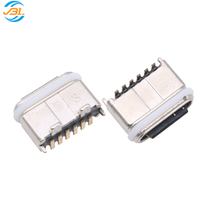 Conector USB <span class=keywords><strong>JBL</strong></span> IP67 a prueba de agua, 6 pines, montaje horizontal en superficie, conector USB tipo C hembra - Product Image 2