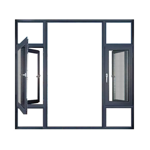 Cửa Ra Vào Và Cửa Sổ Bằng Nhôm Kính Thiết Kế Đơn Giản Cửa Sổ Mái Hiên Xoay Và Nghiêng Bằng Nhôm - Product Image 2