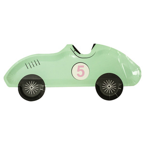 Platos Desechables para Fiesta de Cumpleaños DAMAI, Paquete de 8 Platos Desechables Divertidos con Forma de Auto para Fiesta Infantil, Platos de Papel para Cumpleaños - Product Image 6