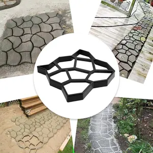 2023 Diy plástico concreto pavimentação moldes plástico Paver molde para concreto Paver