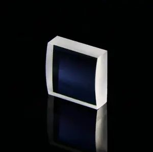 Lente cilíndrica quadrada convexo de vidro óptico com revestimento ar