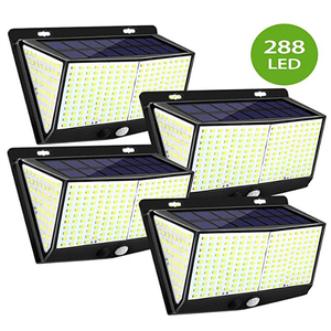 Zonne-Energie Led Licht Buiten Zonne-Energie 3 Modi Muur Solar Lihgt Met Bewegingssensor Licht Waterdicht Zonlicht Straatlantaarn Voor Tuin - Product Image 1