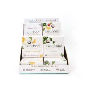 Hot Sale Cardboard Corrugated Counter Products Displays Stand <b>Boxes</b> Cardboard Makeup Tabletop Lipstick Eyelash Display for Store - Product Image 6