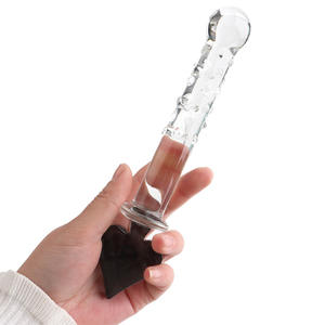 Adult Anal Massage Sexspielzeug Glas <span class=keywords><strong>Anus</strong></span> Plug & Vagina Dilatator Zauberstab für Erwachsene Masturbation & Sexspielzeug - Product Image 5