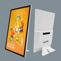 Afficheur numérique de table Android pour signalisation et écrans publicitaires, lecteur LCD de table, afficheur de menu numérique pour restaurants - Fournisseur