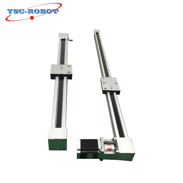 ENB80 100Mm Eropa Gantry Lengan Robot Linear Belt Didorong Linear Slide