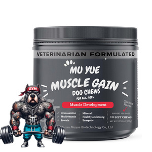 Supplément de protéine en poudre OEM pour chien favorise la récupération, l'entraînement, l'exercice et le gain musculaire <span class=keywords><strong>Bully</strong></span> Boost Supplément pour chiens - Product Image 1