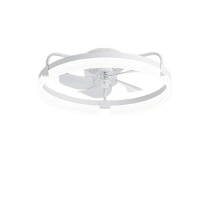 Ventilador de Techo Moderno y Económico de 19.7 Pulgadas para Dormitorio, con Luz y Control Remoto - Product Image 1