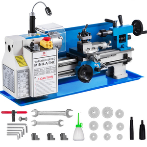 Mini máquina de torno de 500W Torno de velocidad variable - Product Image 3