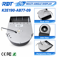 Ventilateur de refroidissement d'origine allemande K2E190-AB77-09 75W, faible bruit, refroidissement stable, conception compacte, convertisseur de fréquence, ventilation