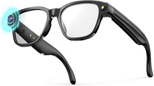 Smart Sunglasses Outdoor Sports Headset Call Recording Video AI Voice Translation Smart <b>Glasses</b> <b>With</b> <b>Camera</b> - Product Image 1