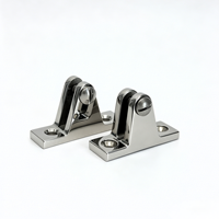 Support de siège de bateau en acier inoxydable 316 de qualité marine, quincaillerie de montage pour yacht, fixation pour installation sur pont