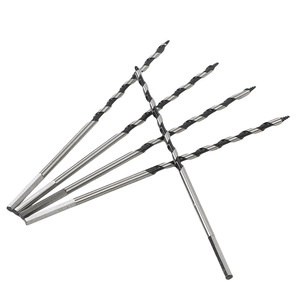 Juego de brocas endurecidas extendidas de 5 piezas para taladrado de madera, sierra perforadora y escariador manual para carpintería transfronteriza - Product Image 4