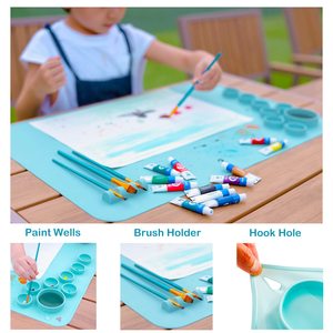 Tatakan Kerajinan Silikon Tatakan 24 "X 16" Tatakan Lukisan Silikon untuk Perhiasan Resin Cetakan Tuang - Product Image 3