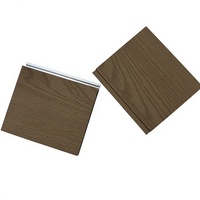 Panneau composite en aluminium et acier de 8 cm x 9 mm avec joint d'interverrouillage pour revêtement de plafond et de murs intérieurs