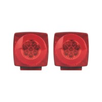 Nuevo Kit de Luces LED para Remolque de 12V con Logotipo Personalizado al por Mayor, Aprobado por DOT SAE, Resistente al Agua IP67, Luz Trasera de Freno, Direccional y de Parada