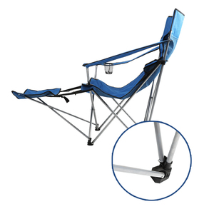 HOMFUL户外花园便携式沙滩椅折叠露营椅带扶手 - Product Image 3