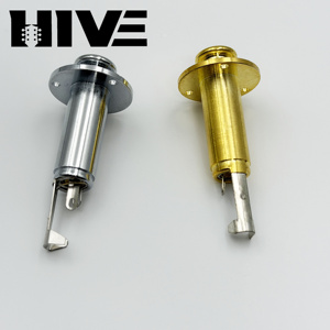 HIVE Mono Mode Output Input <span class=keywords><strong>Jack</strong></span> Socket 6.35MM <span class=keywords><strong>Jack</strong></span> Gitar Elektrik Kuningan untuk Instrumen Senar Suku Cadang & Aksesori - Product Image 5