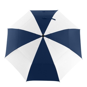 Premium Lightweight Wind Proof Golf <b>Umbrella</b> Modern Style Navy Blue Across White Large Uv protection Golf <b>Umbrella</b> for Man - Product Image 3