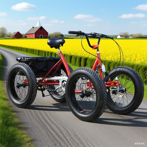 Vélo tout-terrain à quatre <span class=keywords><strong>roues</strong></span> de 20 pouces avec pédales à gros pneus pour un pédalage en douceur pour des aventures à quatre <span class=keywords><strong>roues</strong></span> - Product Image 5